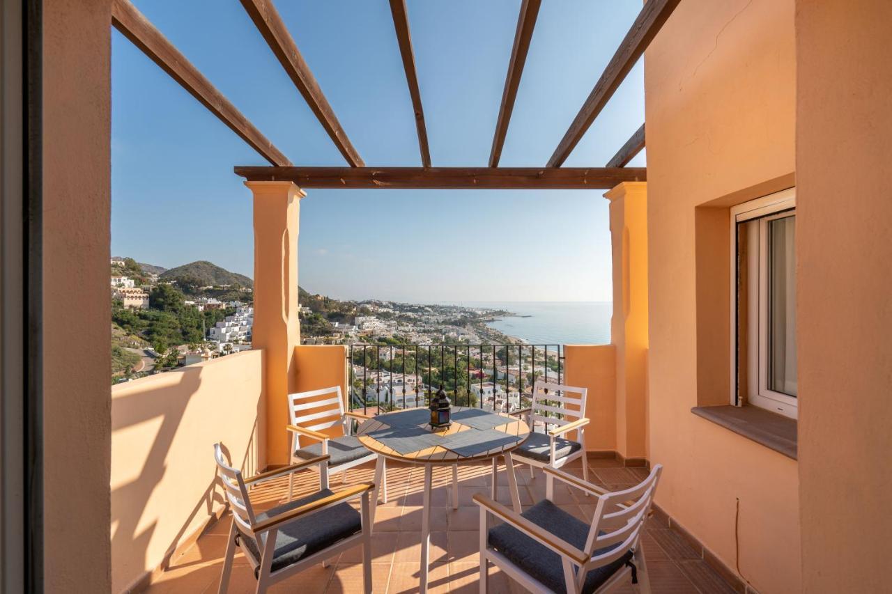 Chalet Con Vistas Al Mar Y Piscina Mojácar Eksteriør billede