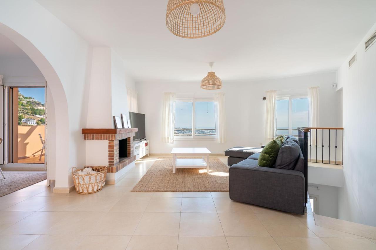 Chalet Con Vistas Al Mar Y Piscina Mojácar Eksteriør billede
