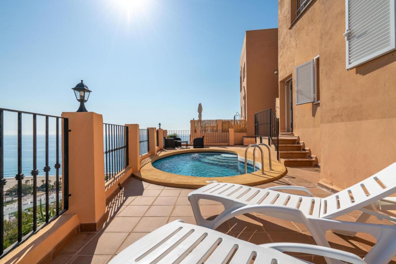 Chalet Con Vistas Al Mar Y Piscina Mojácar Eksteriør billede
