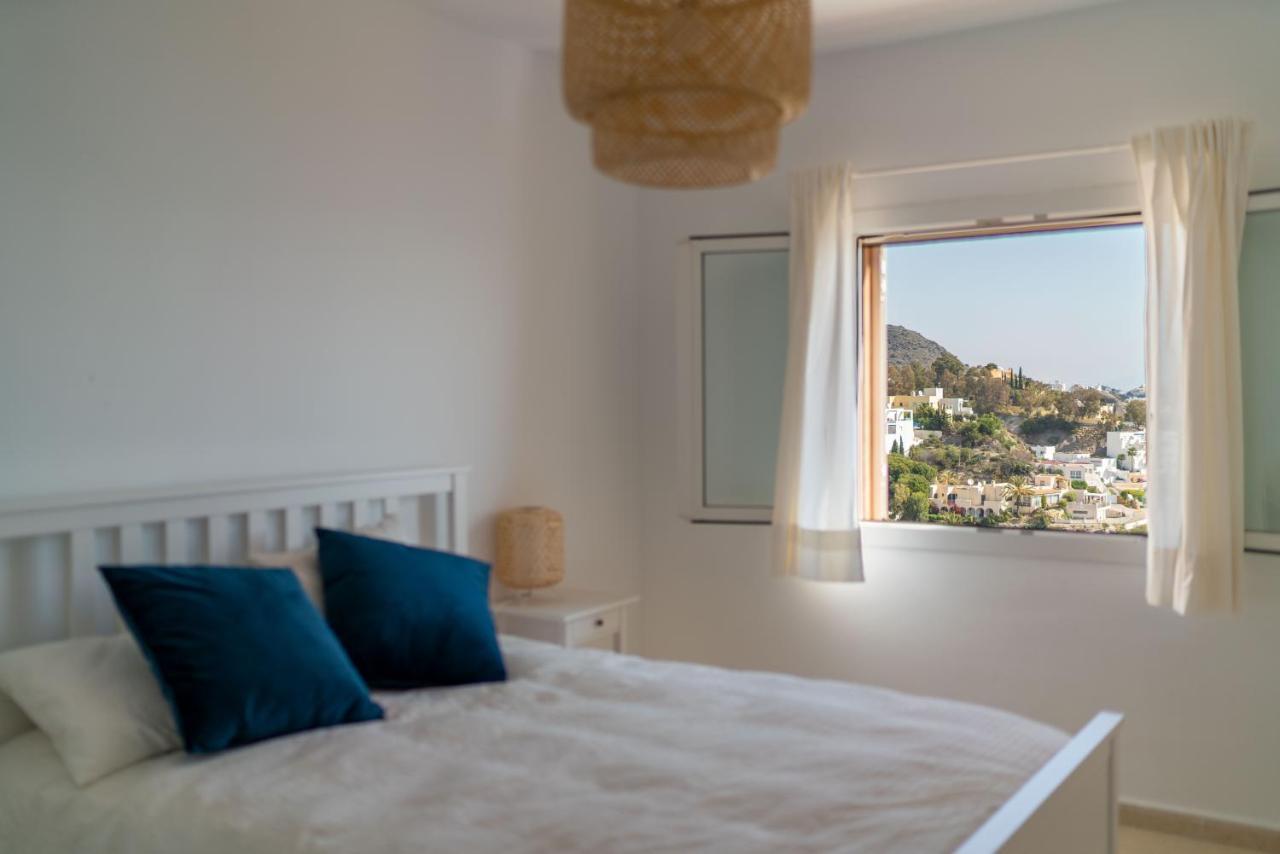 Chalet Con Vistas Al Mar Y Piscina Mojácar Eksteriør billede