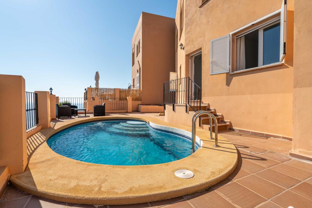 Chalet Con Vistas Al Mar Y Piscina Mojácar Eksteriør billede
