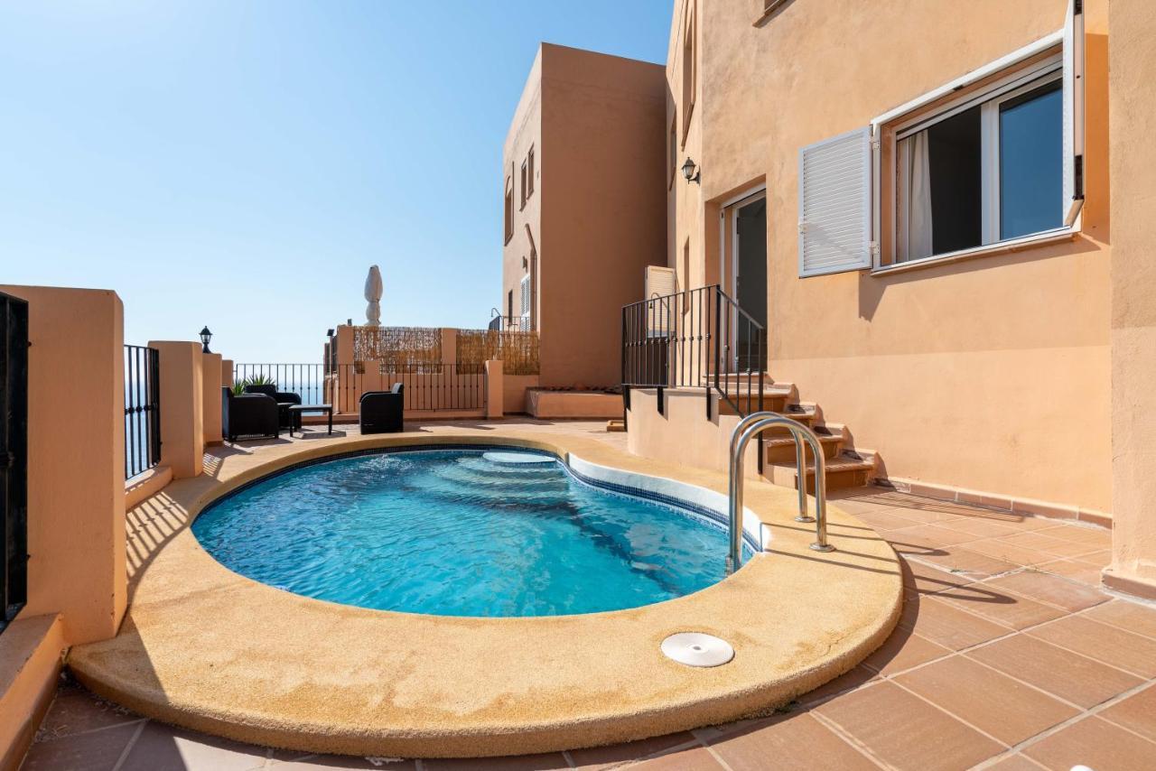Chalet Con Vistas Al Mar Y Piscina Mojácar Eksteriør billede