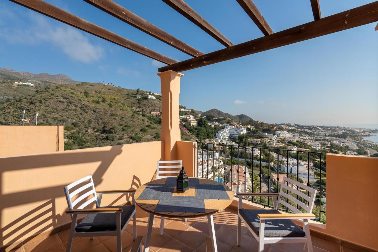 Chalet Con Vistas Al Mar Y Piscina Mojácar Eksteriør billede