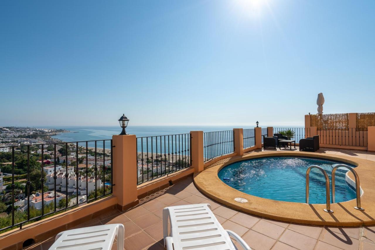 Chalet Con Vistas Al Mar Y Piscina Mojácar Eksteriør billede