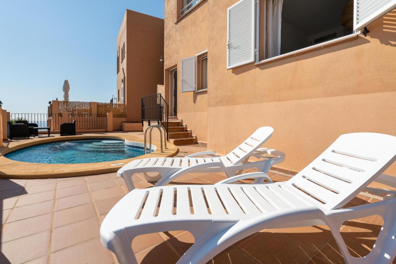 Chalet Con Vistas Al Mar Y Piscina Mojácar Eksteriør billede