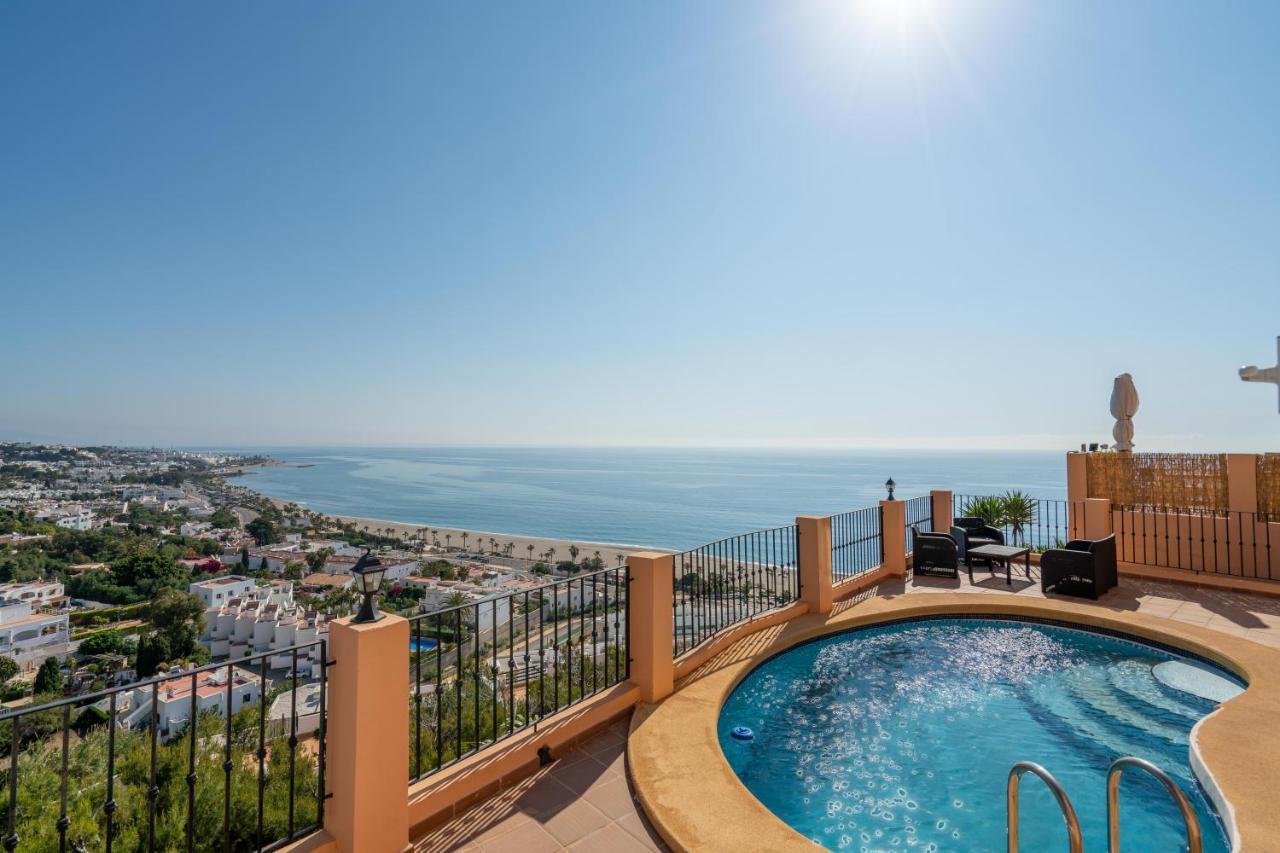 Chalet Con Vistas Al Mar Y Piscina Mojácar Eksteriør billede