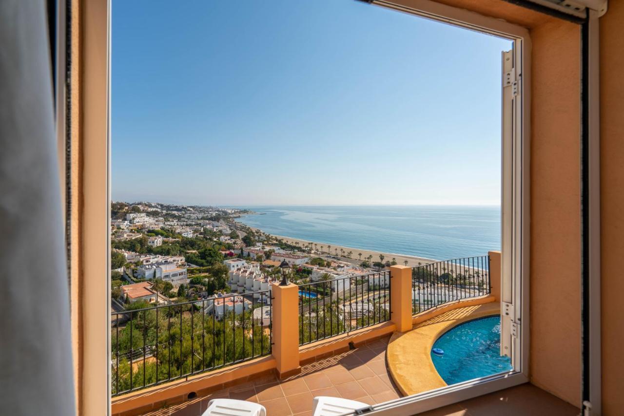 Chalet Con Vistas Al Mar Y Piscina Mojácar Eksteriør billede